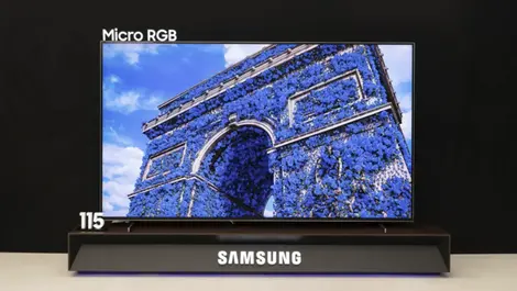 Samsung unveils 115-inch TV with Micro RGB tech & AI features